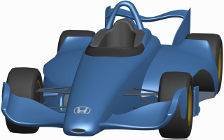 Illustration for article titled The future-tech Indy cars that will never be